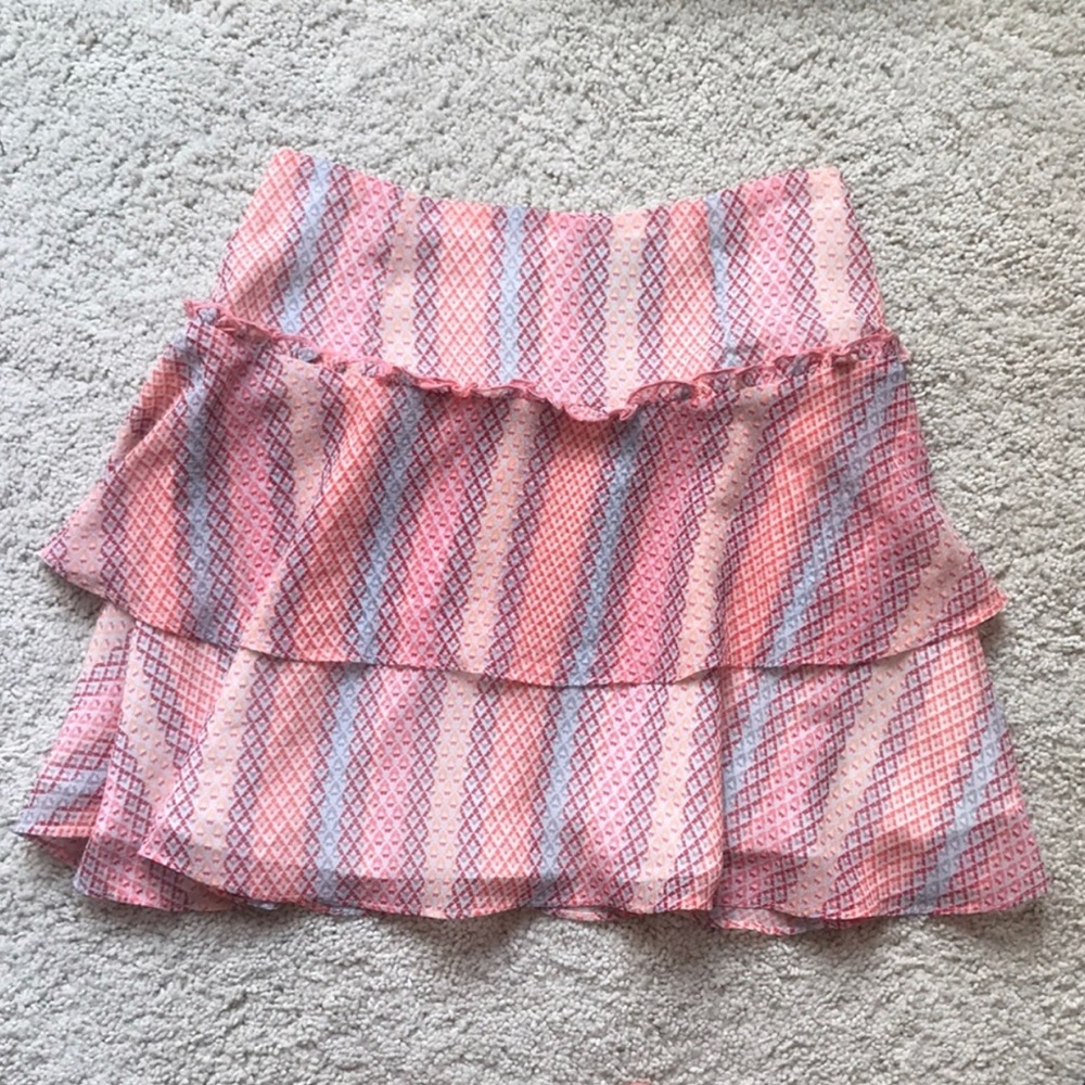 Finders keepers ruffle skirt